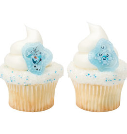 Frozen Fever Blizzard Cupcake Rings (12ct)