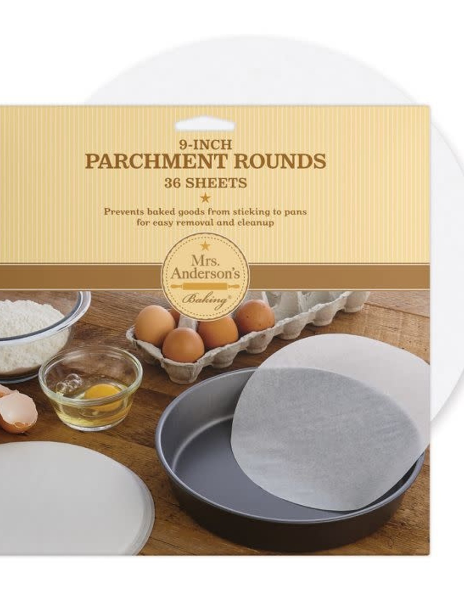 Cake Parchment Rounds - 9" (36ct)