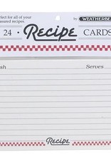 Recipe Cards 4 X 6, set of 24