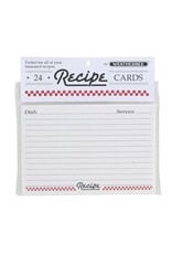 Recipe Cards 4 X 6, set of 24