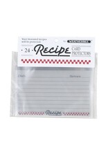 Recipe Card Protectors 3 X 5, set of 24