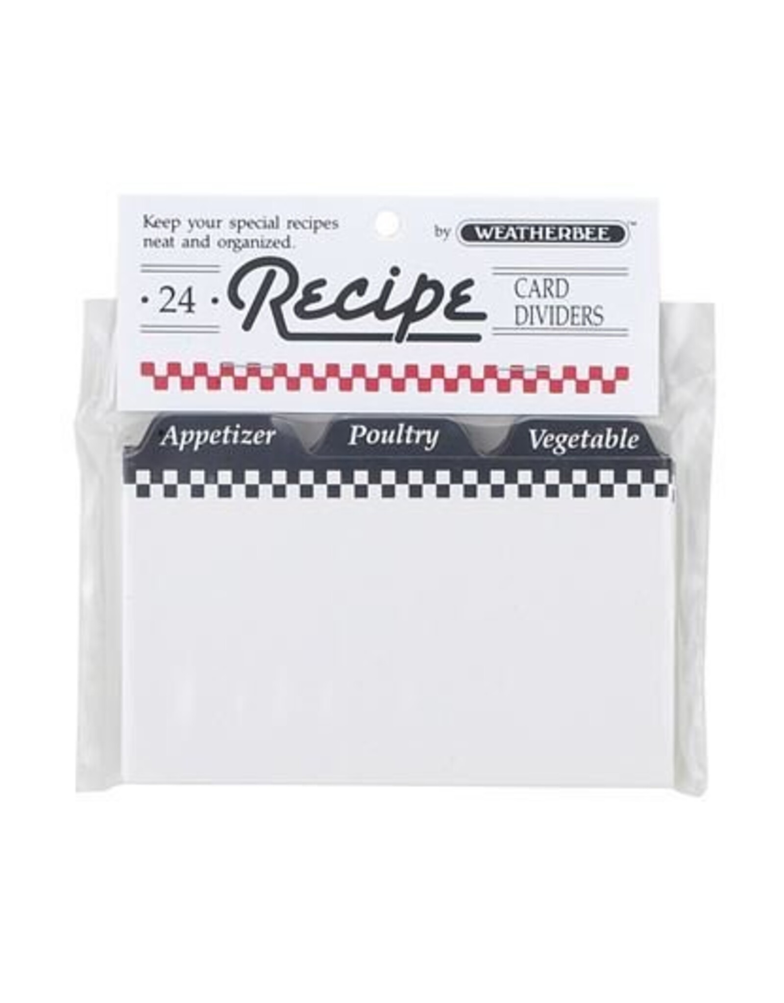 Recipe Dividers (24) 3 X 5