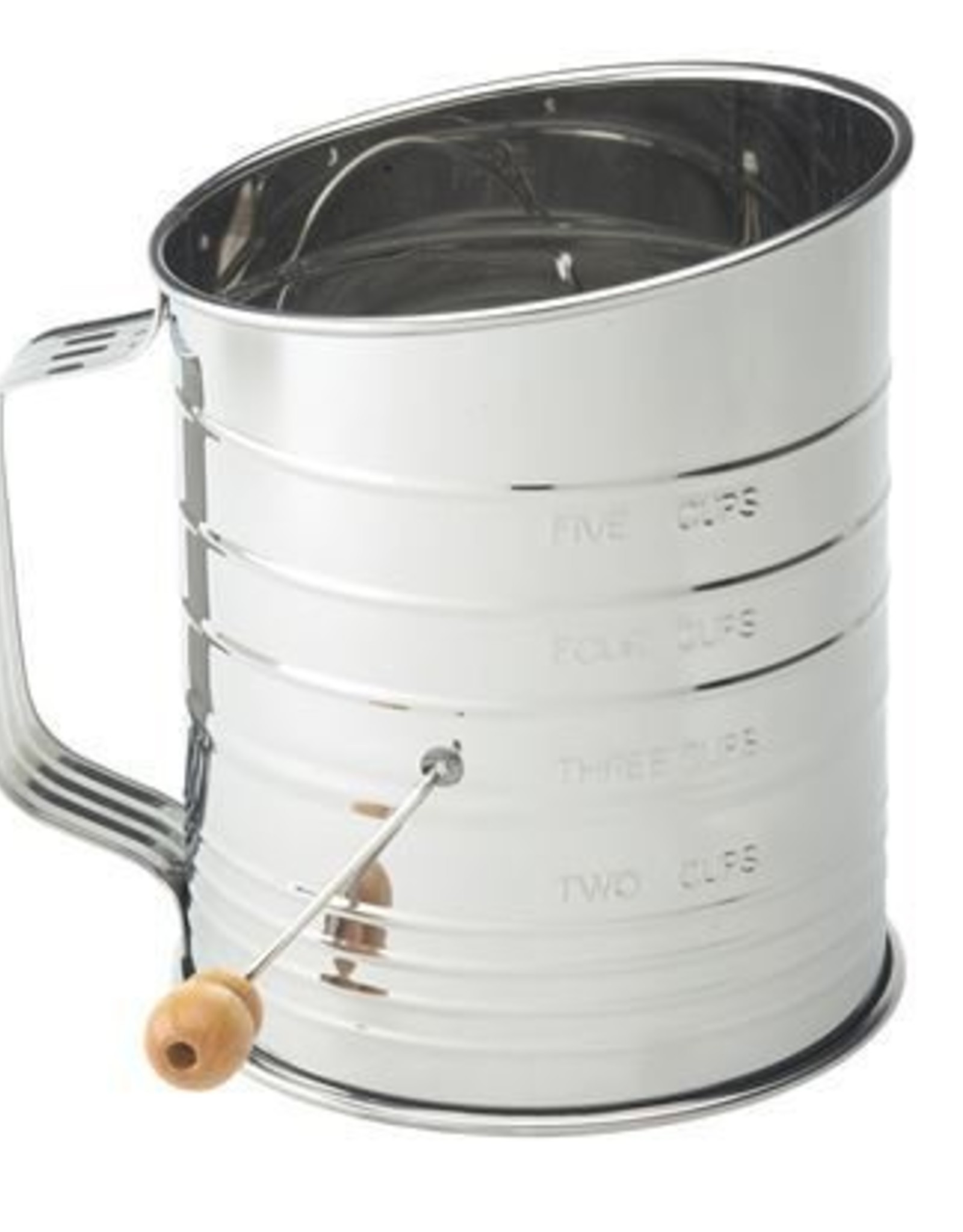 Sifter 5 Cup Crank (Stainless steel)