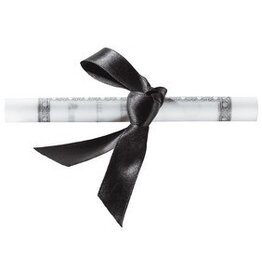 Diploma with Black Ribbon
