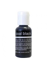 Coal Black Chefmaster Liqua-gel 3/4 ounce