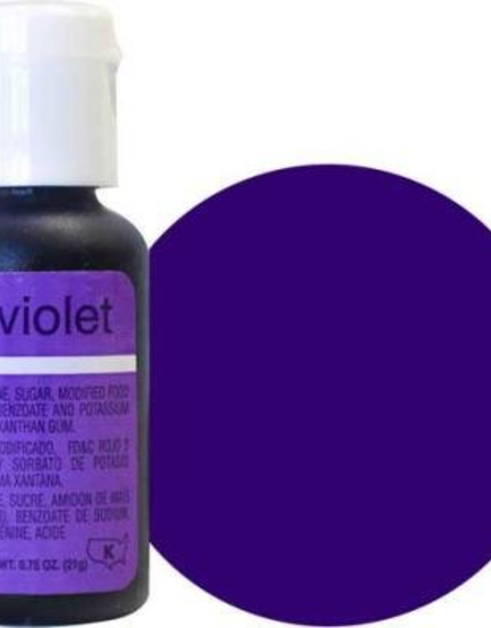Violet Chefmaster Liqua-gel 3/4 ounce