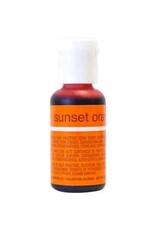Sunset Orange Chefmaster Liqua-gel 3/4 ounce