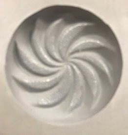 Round Swirl Mint Mold (Rubber)