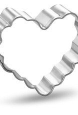 Mini Fluted Heart Cookie Cutter (1.5")