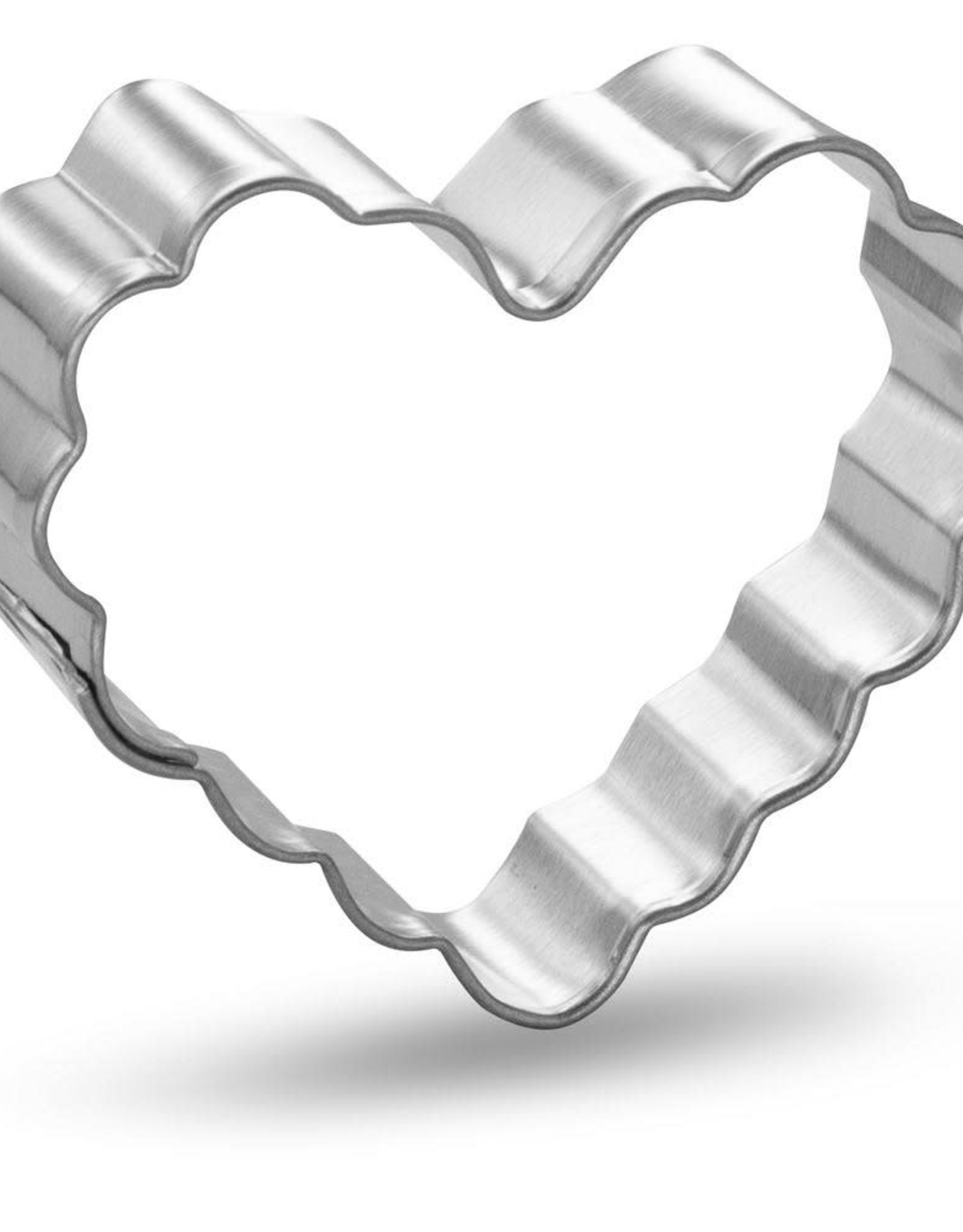 Mini Fluted Heart Cookie Cutter (1.5")