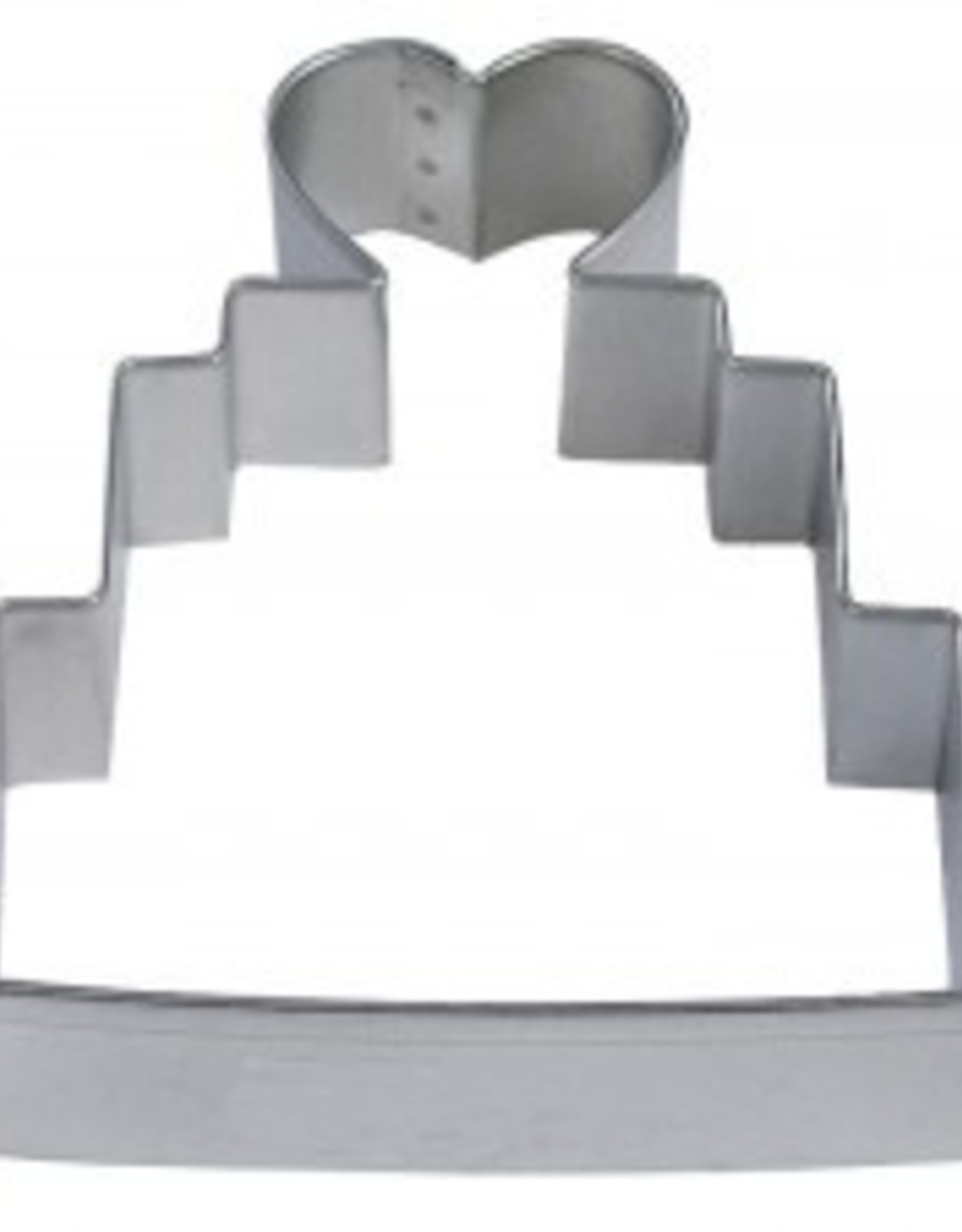 Wedding Cake Cookie Cutter (4")