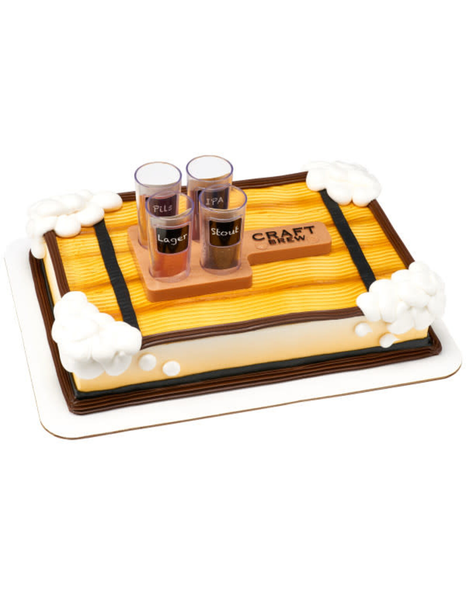 Craft Brew Flight Cake Topper