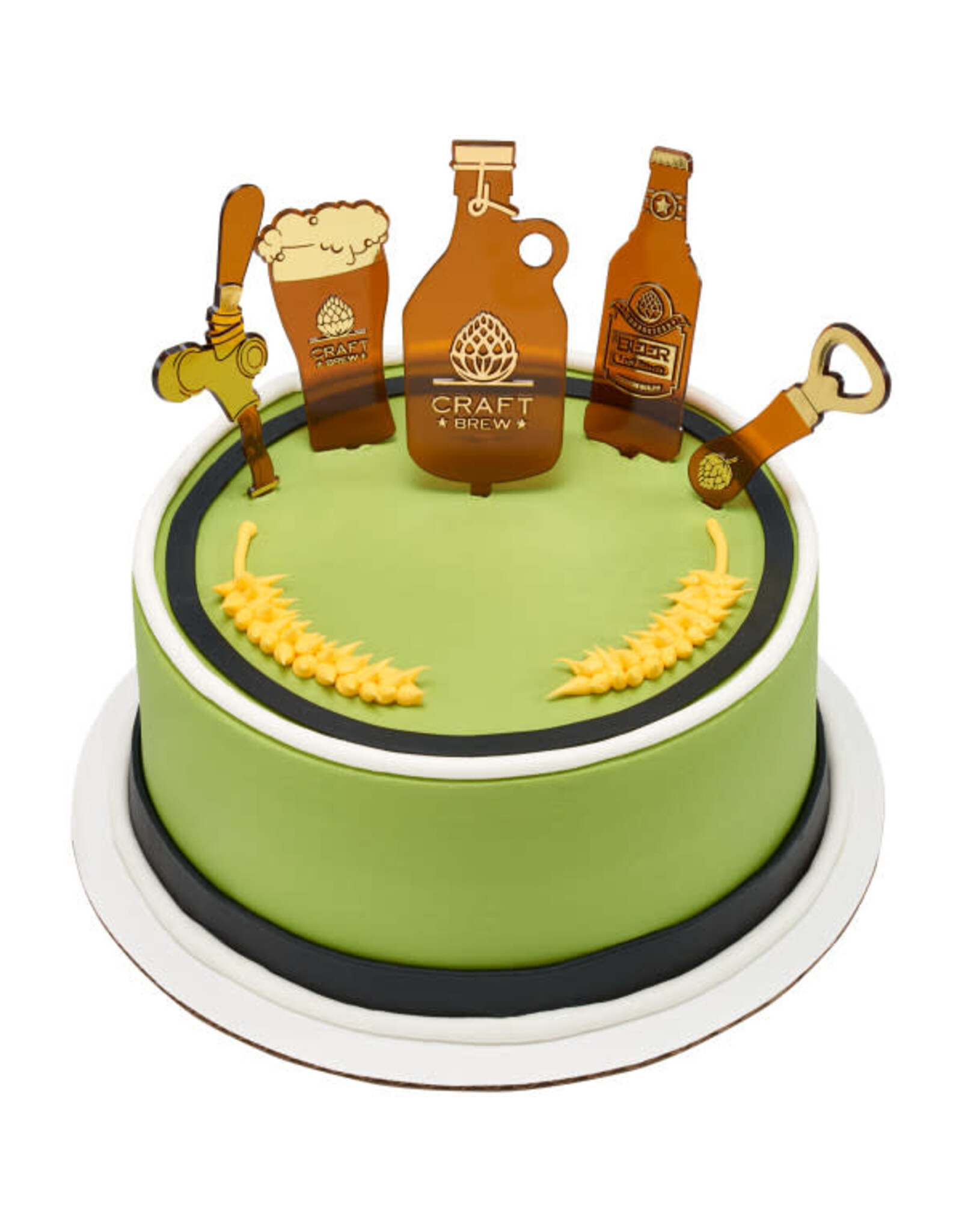 Craft Brew Cake Topper Set