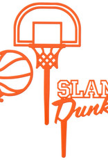 Basketball Cake Topper Set