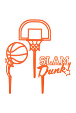 Basketball Cake Topper Set