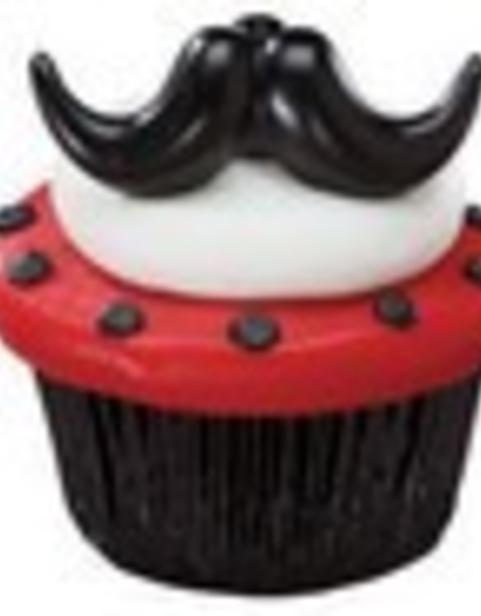 Moustache Cupcake Ring