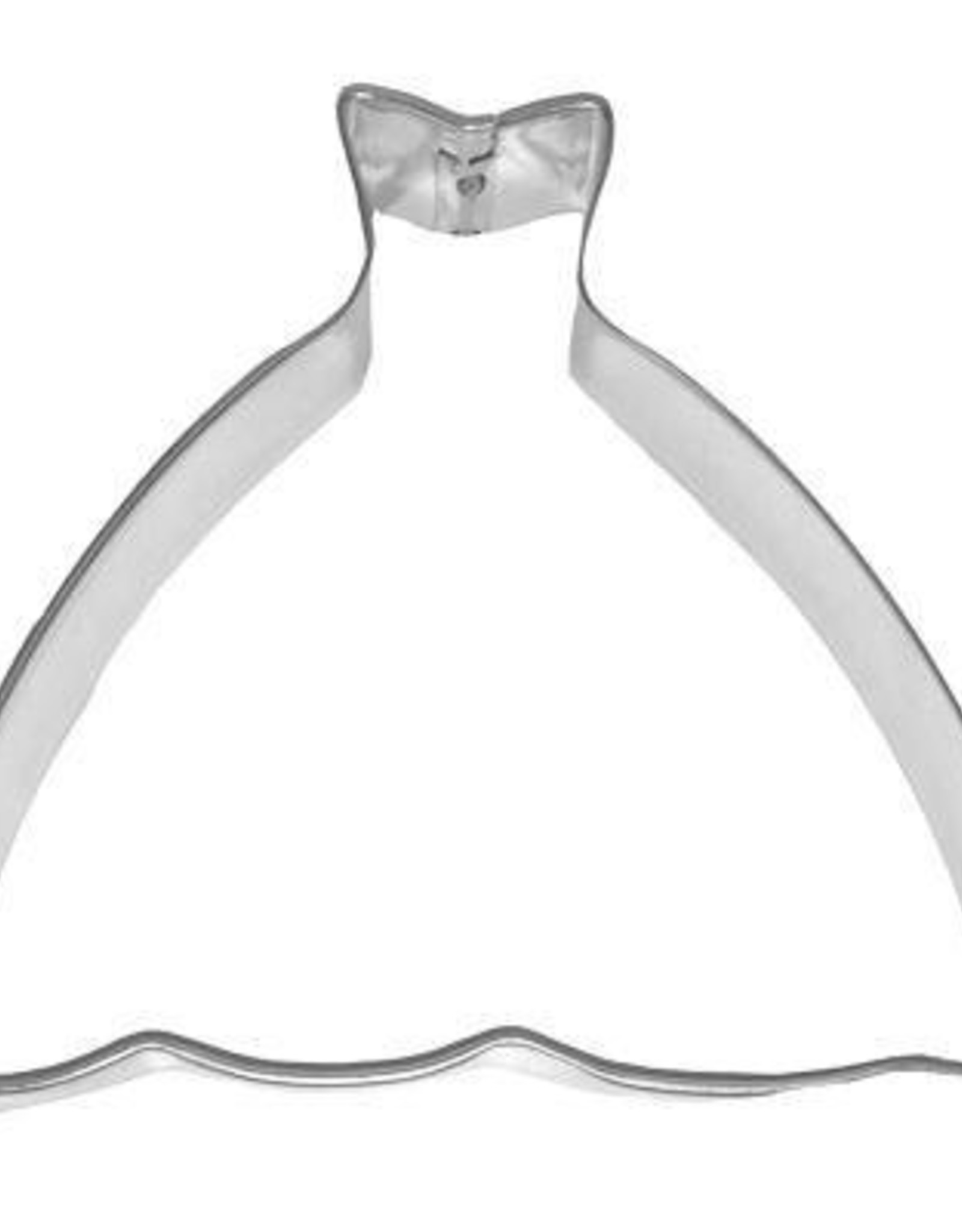 Ball Gown Cookie Cutter (4-1/2")