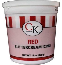 Buttercream Frosting (Red) 15oz.