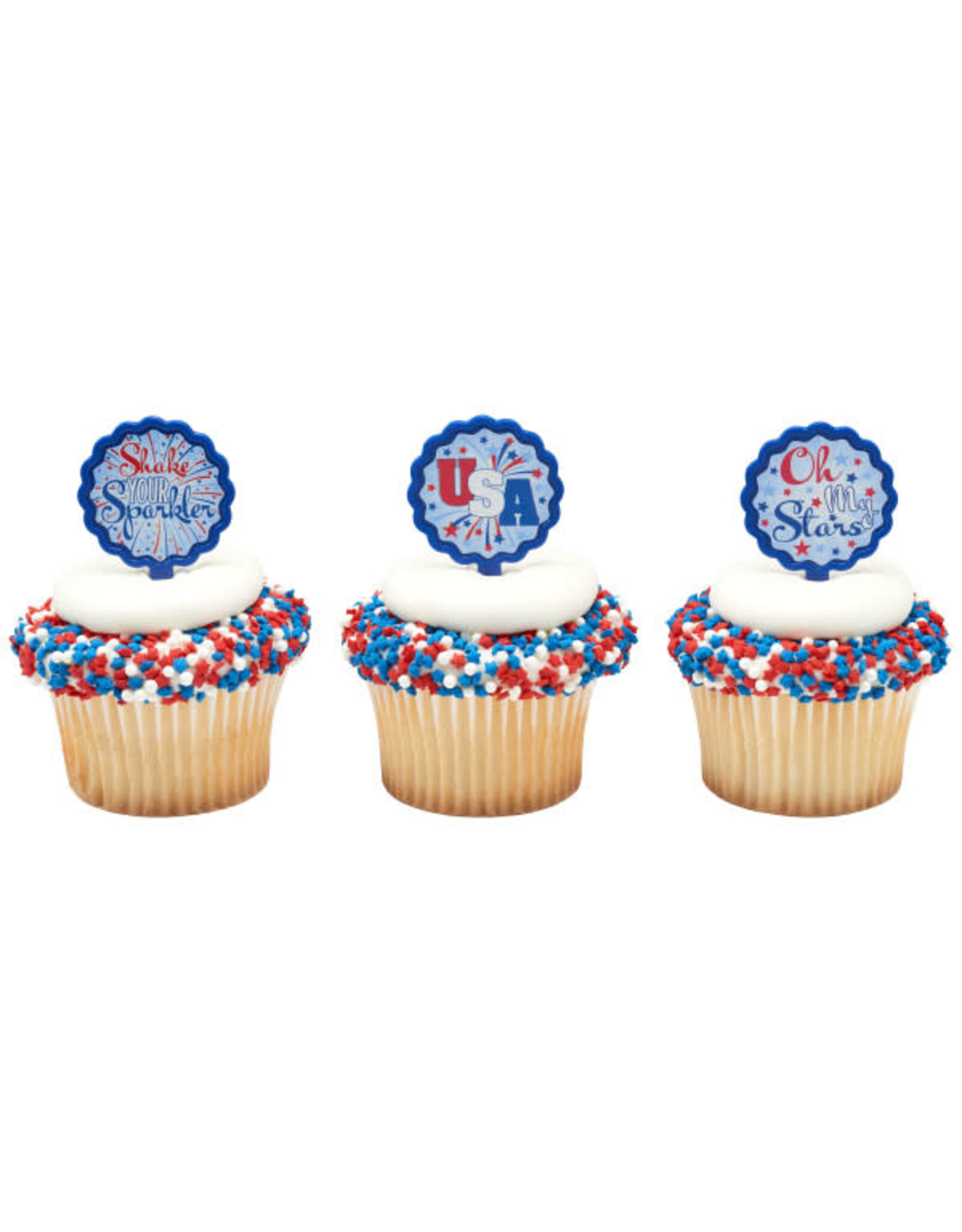 Oh My Stars Cupcake Picks (12/pkg)