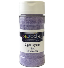 (Coarse) Sugar Crystals LILAC (4oz)
