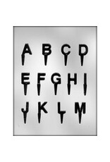 Letter A-M Chocopick Mold