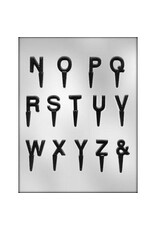 Letter N-Z Chocopick Mold