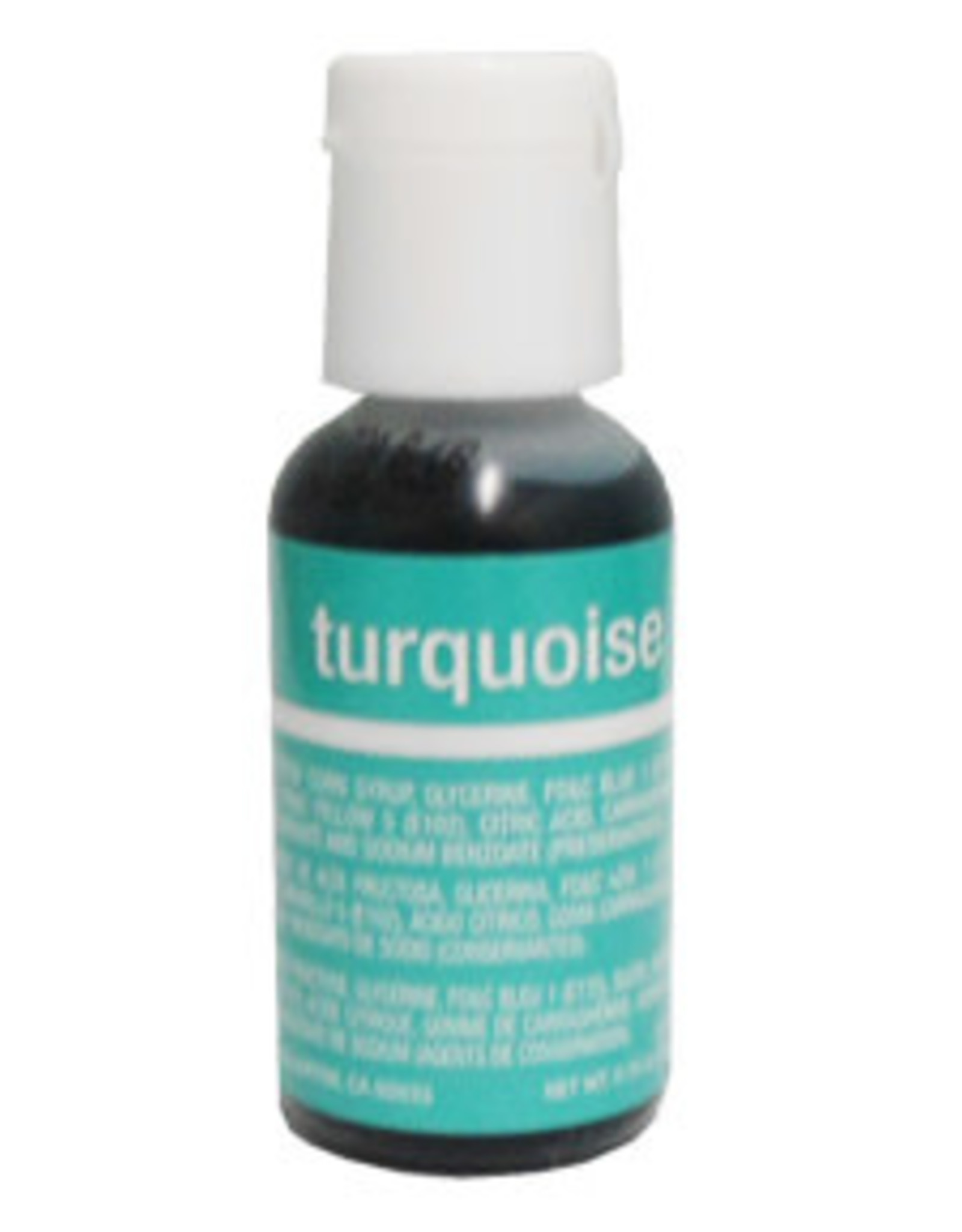 Turquoise Chefmaster Liqua-Gel (.70oz)