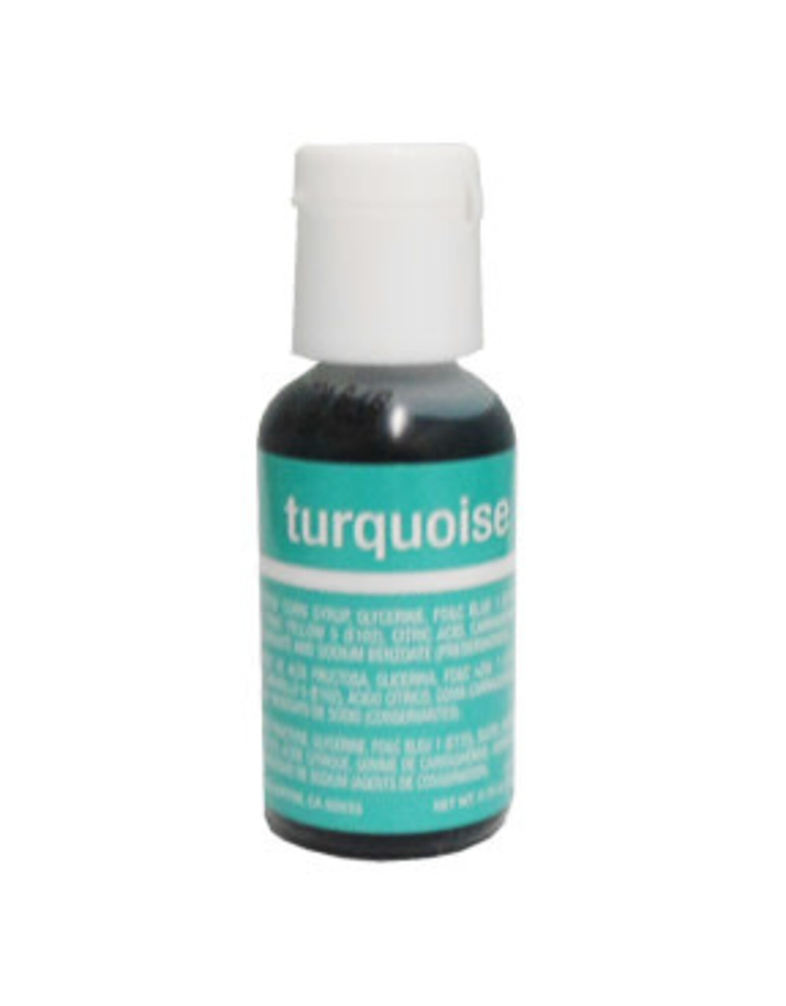 Turquoise Chefmaster Liqua-Gel (.70oz)