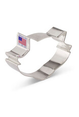 Raccoon Face Cookie Cutter (4.125")