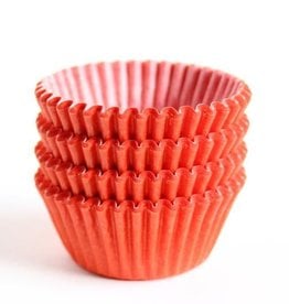 Orange Baking Cups Mini (45-55 ct)