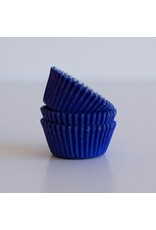 Mini Royal Blue Baking Cups (45-55ct)