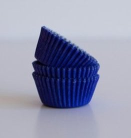 Mini Royal Blue Baking Cups (45-55ct)