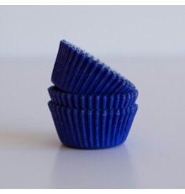 Mini Royal Blue Baking Cups (45-55ct)