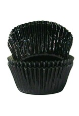 Mini Foil Baking Cups-Black (40-50ct)
