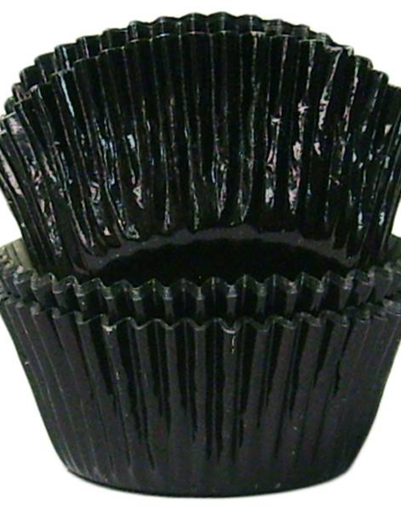 Mini Foil Baking Cups-Black (40-50ct)