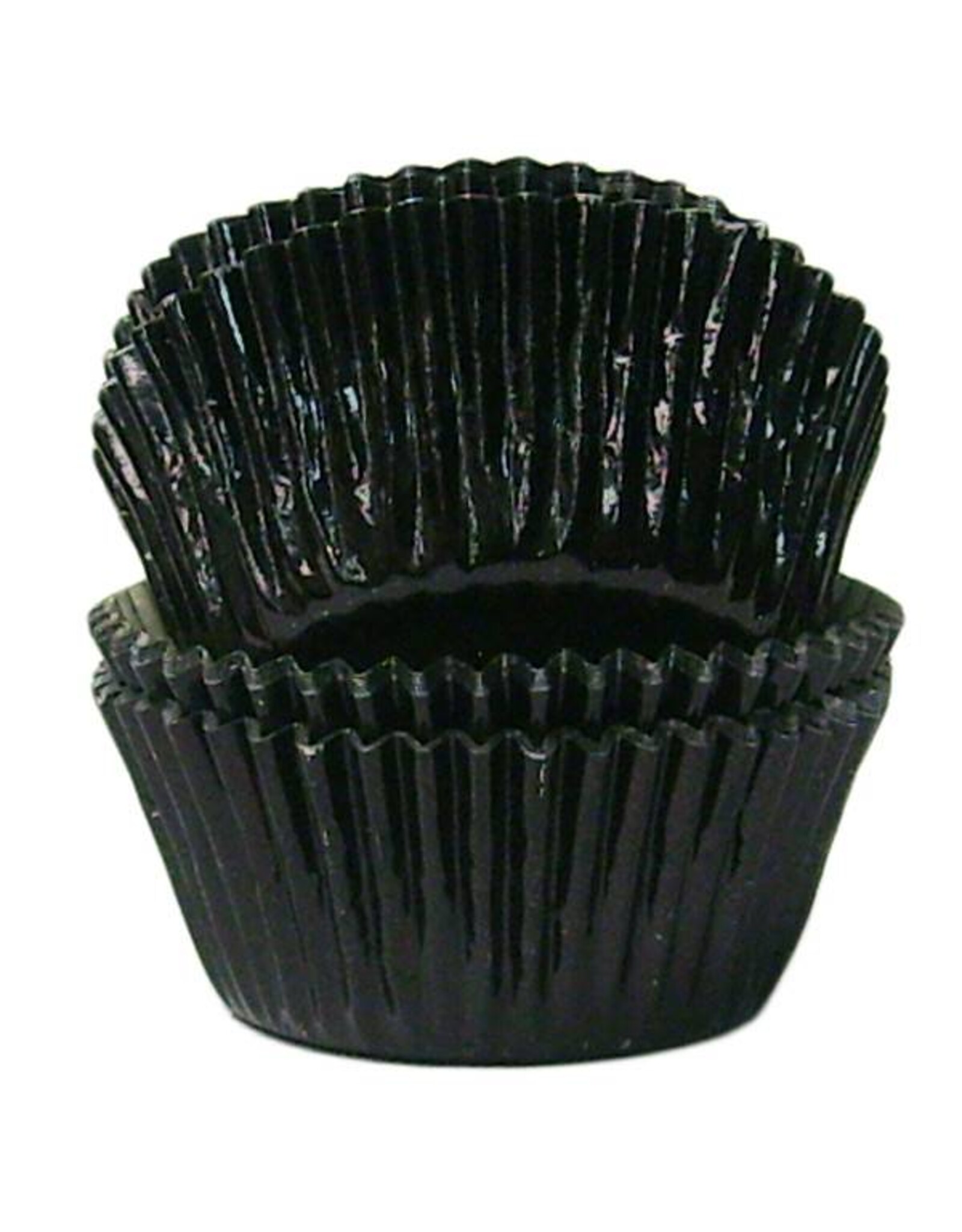 Mini Foil Baking Cups-Black (40-50ct)