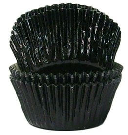 Mini Foil Baking Cups-Black (40-50ct)