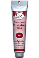 Buttercream Frosting (Red) 4 oz.