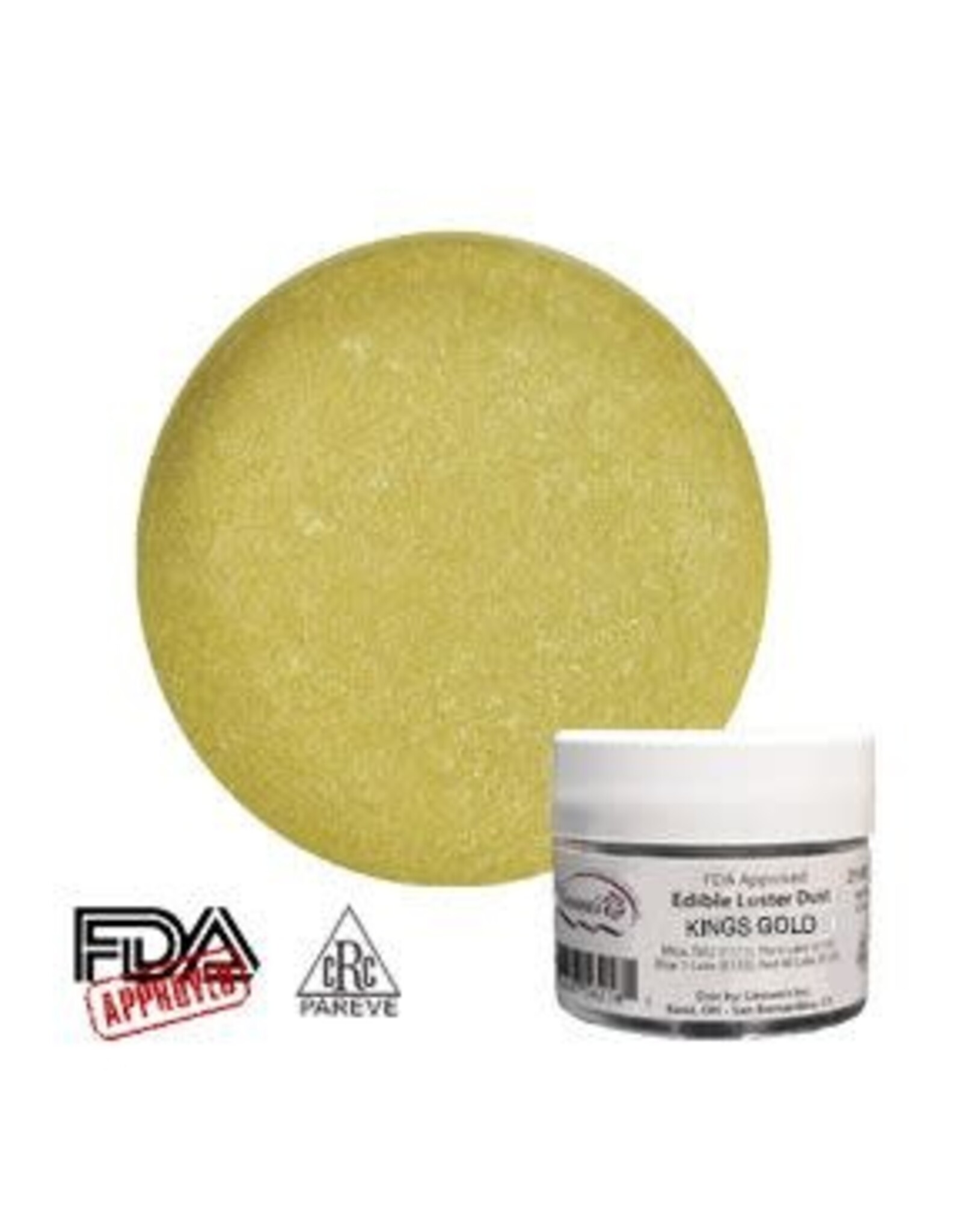 Edible Luster Dust (KINGS GOLD)