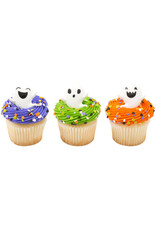 Ghosts Cupcake Rings (12/pkg)