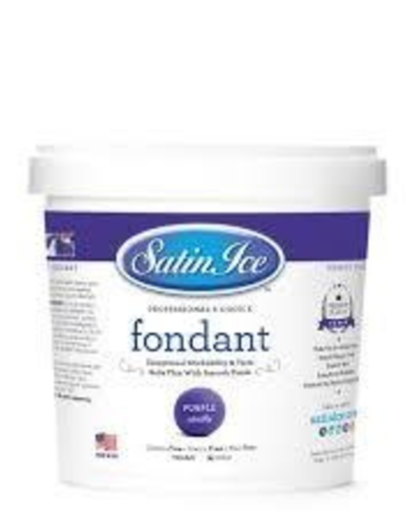 Satin Ice Fondant (Purple) 2lb