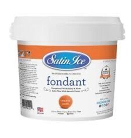 Satin Ice Fondant (Orange) 2 pounds
