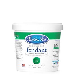 Satin Ice Fondant (Green) 2lb