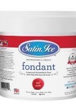 Satin Ice Rolled Fondant (Red) 2lb