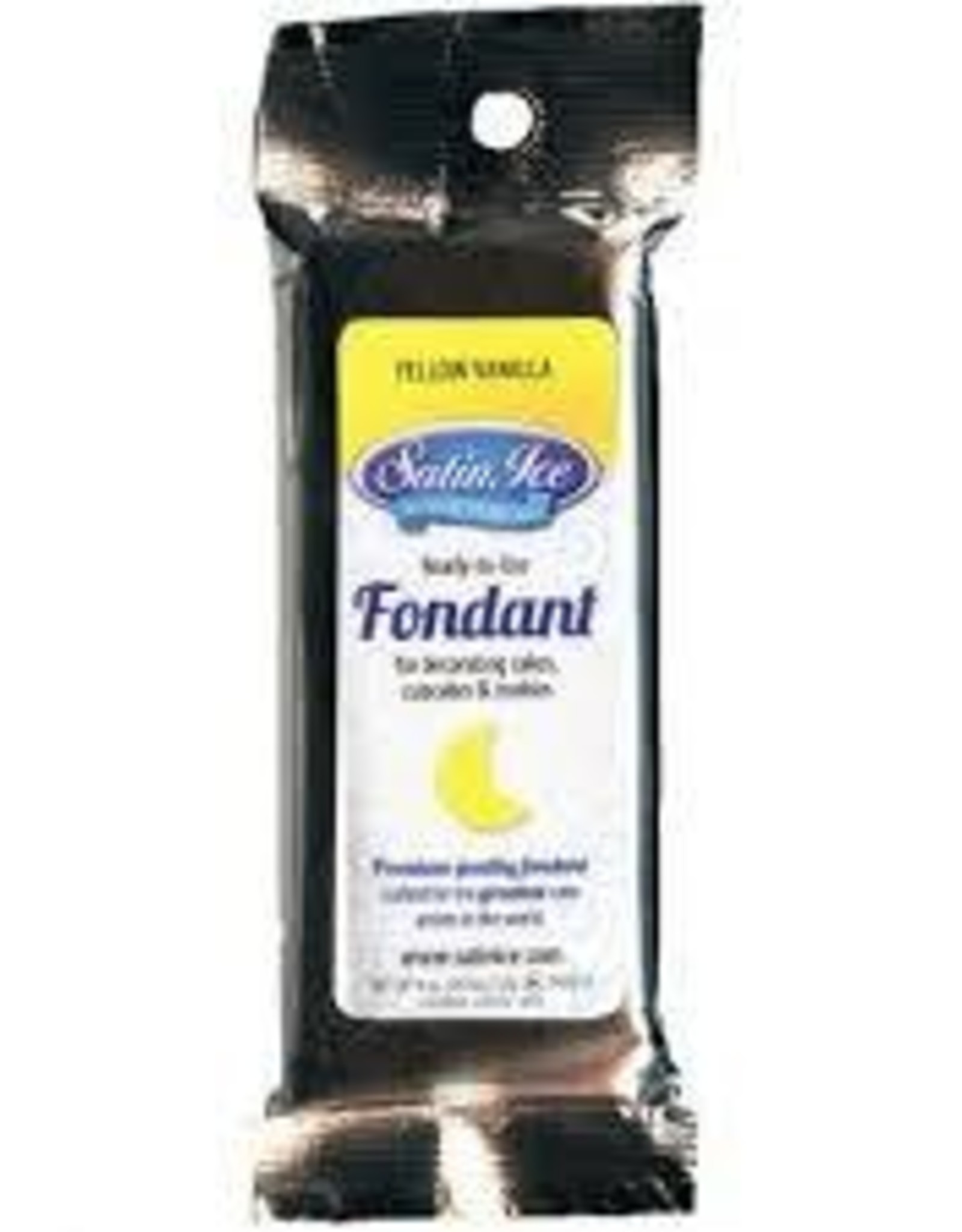 Satin Ice Fondant (Yellow 4.4oz)