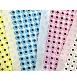 Royal Icing Eyes 3/8 inch (pink)