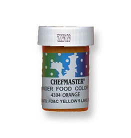 Chefmaster Powdered Color - ORANGE