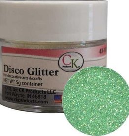 CK Products DISCO GLITTER - GREEN RAINBOW