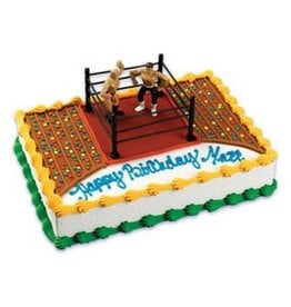 Decopac Wrestling Cake Topper