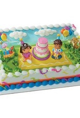 Dora Birthday Celebration Cake Topper